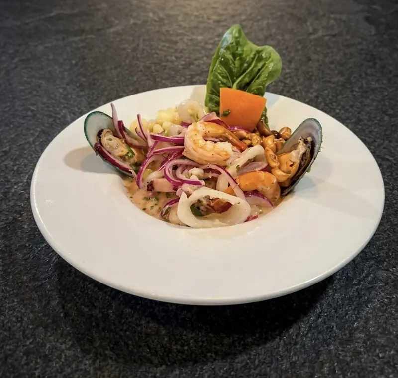 Ceviche Mixto at Mar y Tierra, Wilton Manors